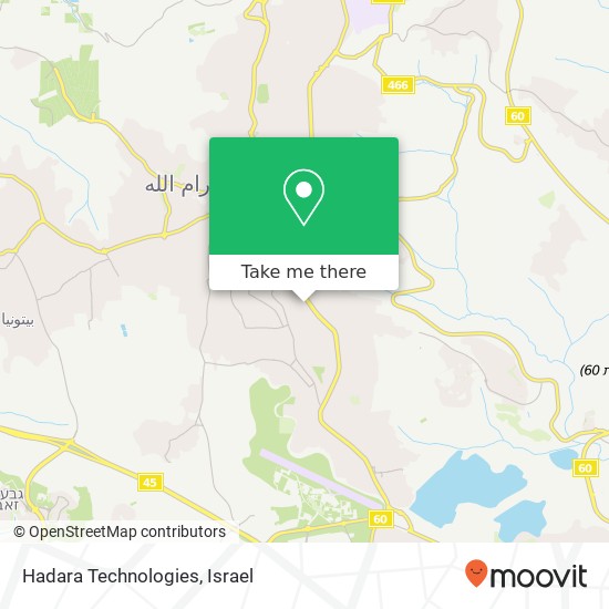 Hadara Technologies map