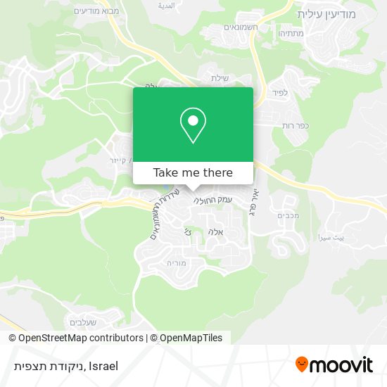 ניקודת תצפית map