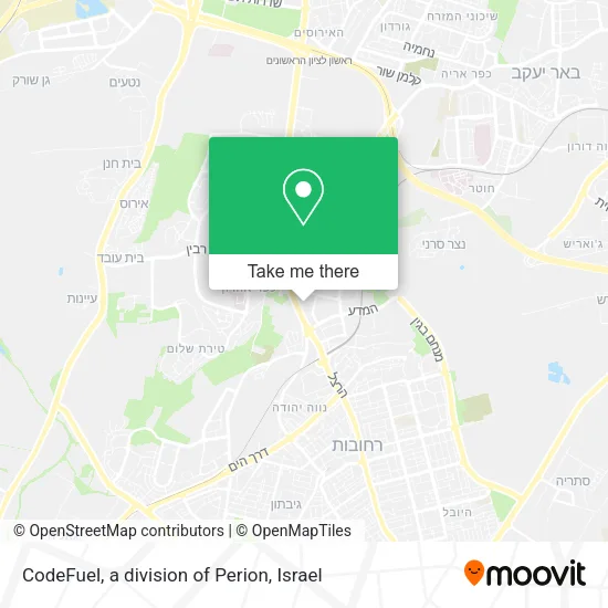 CodeFuel, a division of Perion map