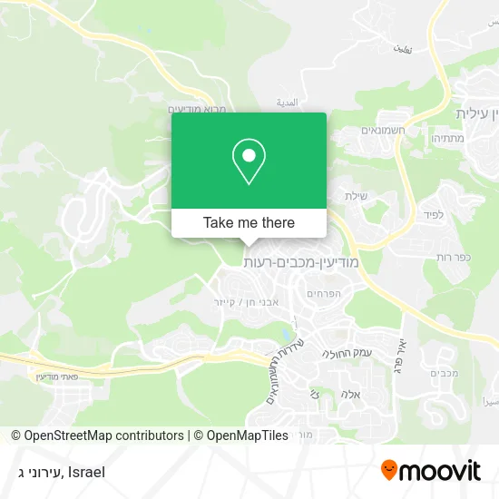 Карта עירוני ג