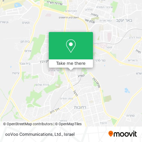Карта ooVoo Communications, Ltd.