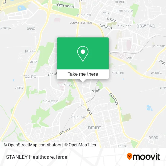 Карта STANLEY Healthcare