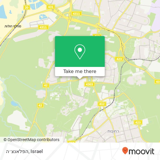 הפלאנצ׳ה map