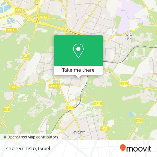 סביוני נצר סרני map