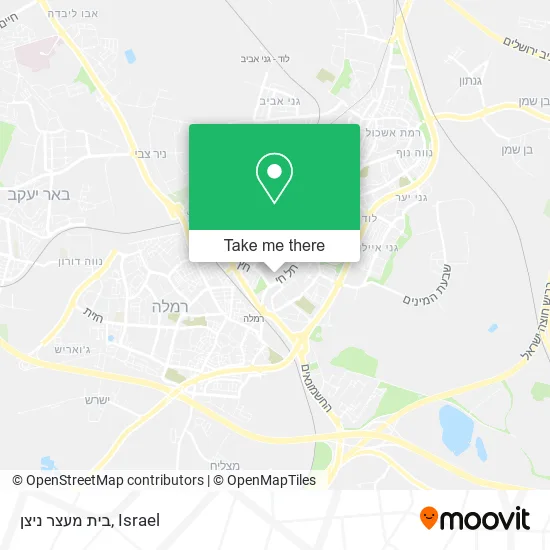 Карта בית מעצר ניצן