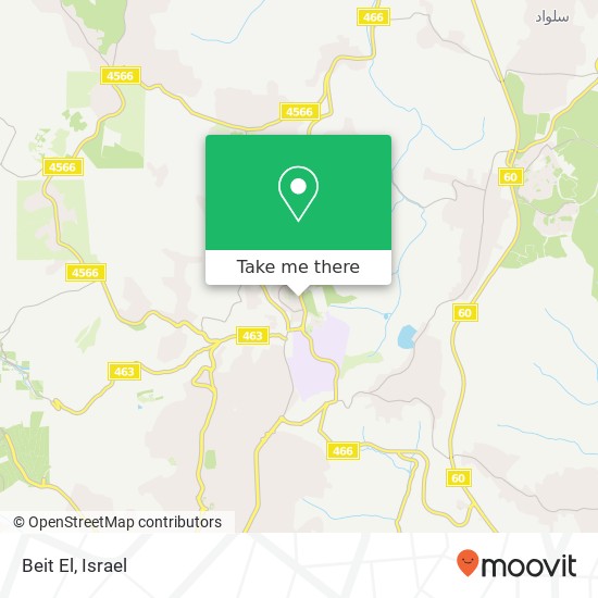 Beit El map