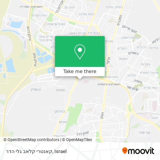 קאנטרי קלאב גלי הדר map