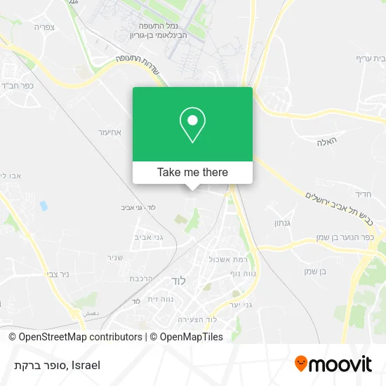 Карта סופר ברקת