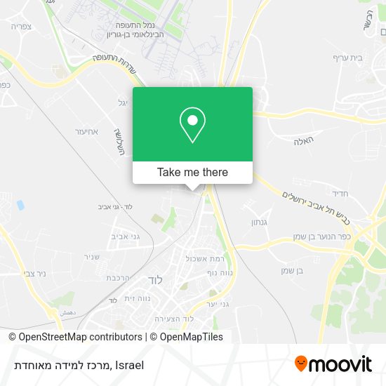 מרכז למידה מאוחדת map