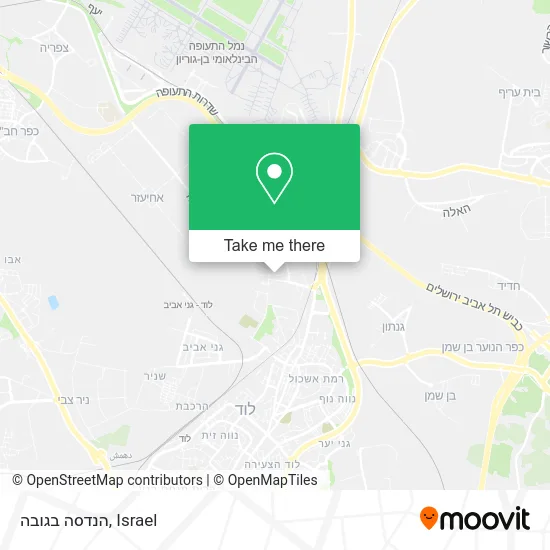 Карта הנדסה בגובה