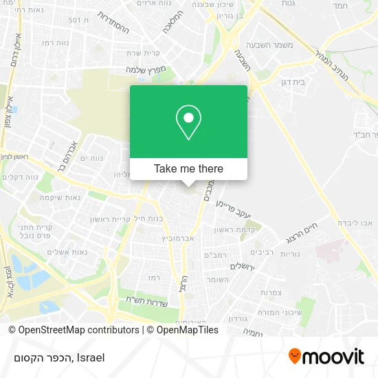 Карта הכפר הקסום