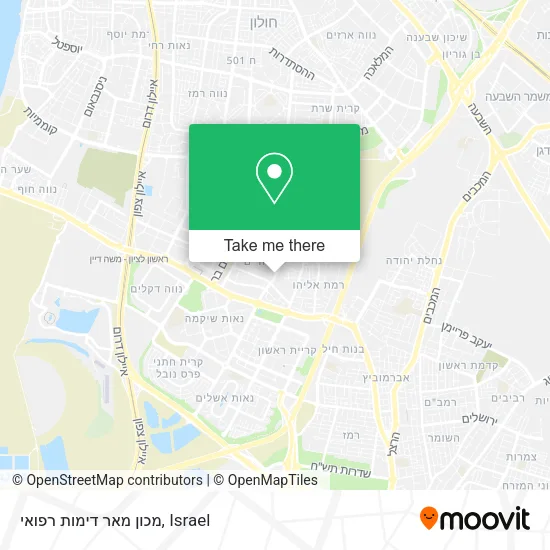 Карта מכון מאר דימות רפואי