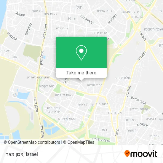 Карта מכון מאר