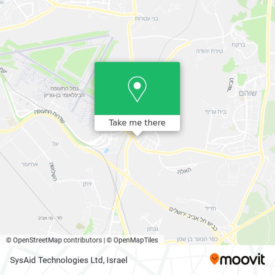 SysAid Technologies Ltd map