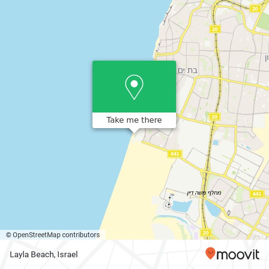 Карта Layla Beach