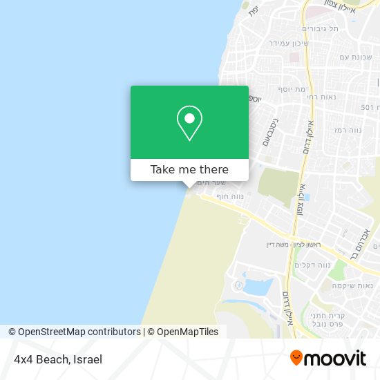 Карта 4x4 Beach