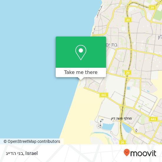 בני הדייג map