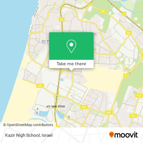 Kazir Nigh School map