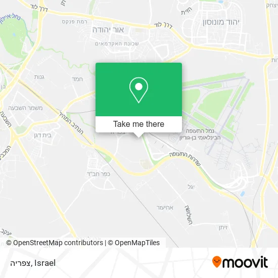 Карта צפריה