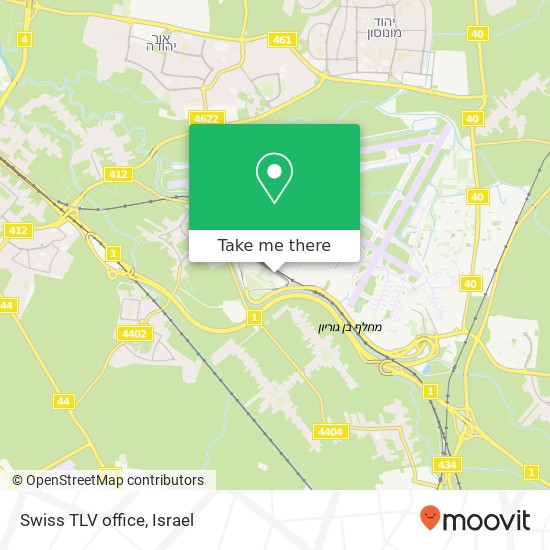 Swiss TLV office map