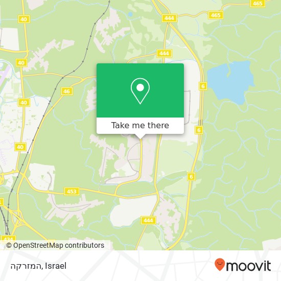 המזרקה map