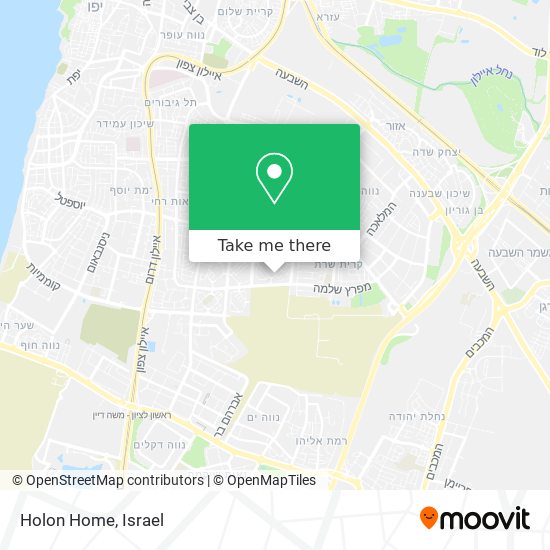 Holon Home map