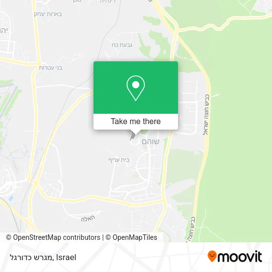 Карта מגרש כדורגל
