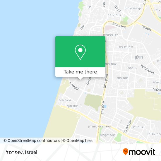 שופרסל map