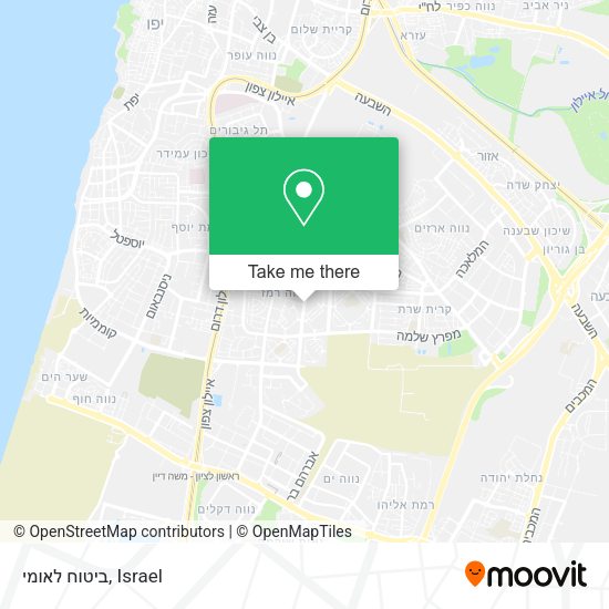 ביטוח לאומי map