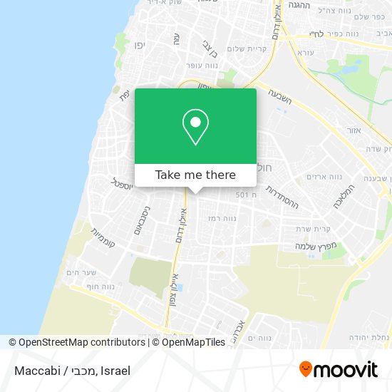 Maccabi / מכבי map