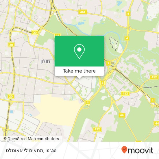 מתאים לי אאוטלט map