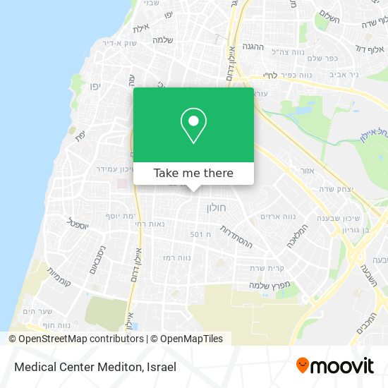 Medical Center Mediton map