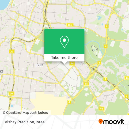 Vishay Precision map