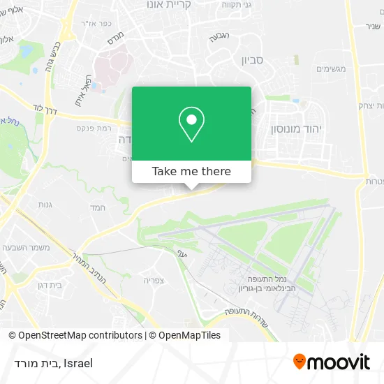 Карта בית מורד