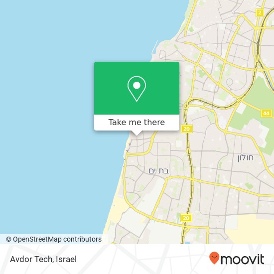 Avdor Tech map