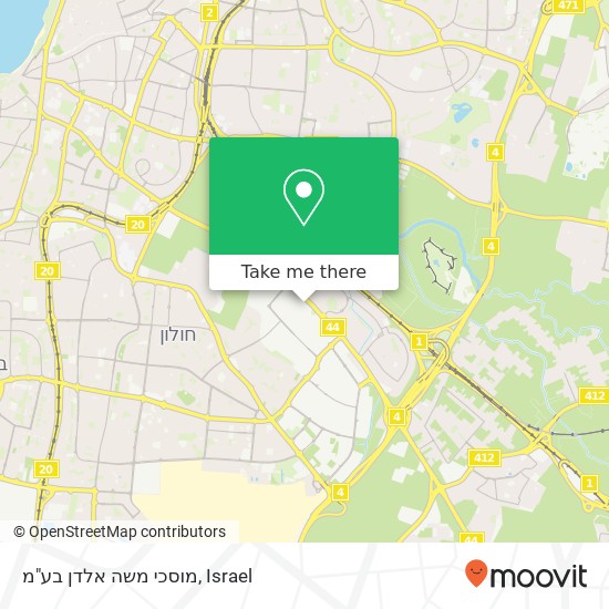 Карта מוסכי משה אלדן בע"מ