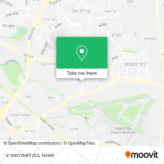 Карта בנק לאומי\מסו״ע
