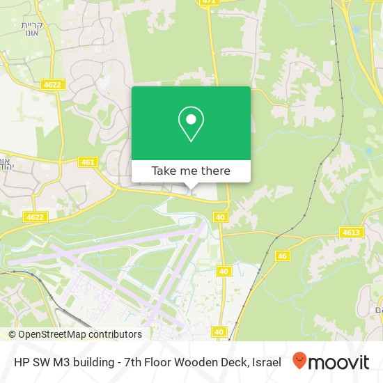 HP SW M3 building - 7th Floor Wooden Deck map