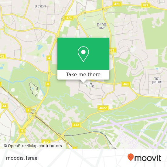 moodis map