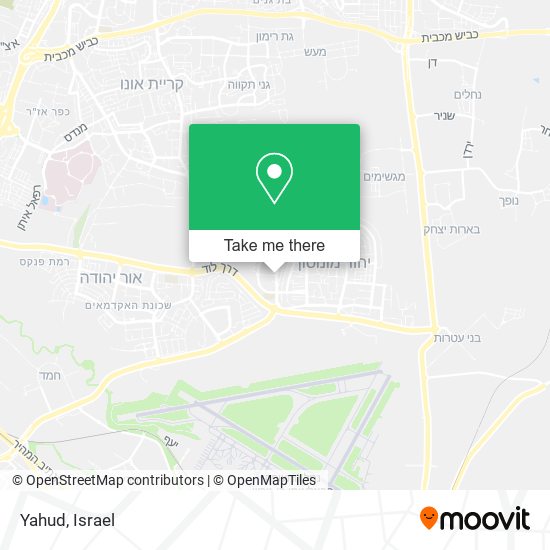 Карта Yahud