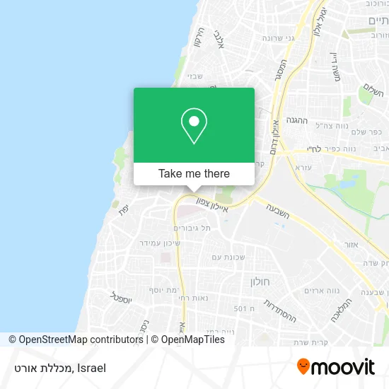 Карта מכללת אורט