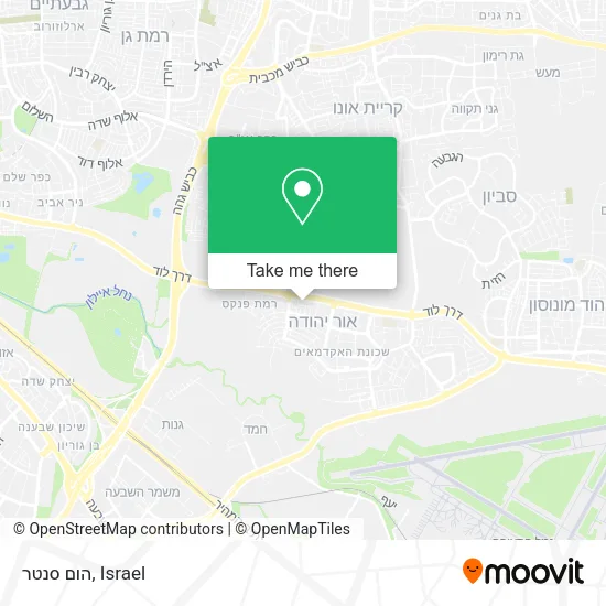 Карта הום סנטר