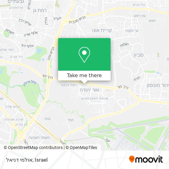 אולמי דניאל map