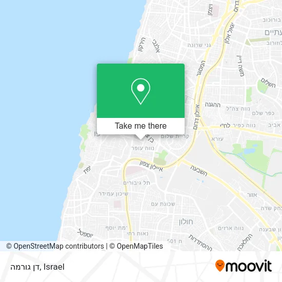 Карта דן גורמה