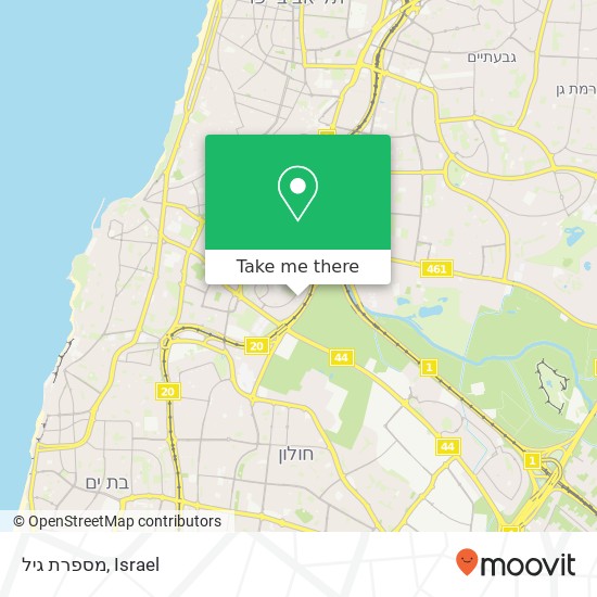 מספרת גיל map