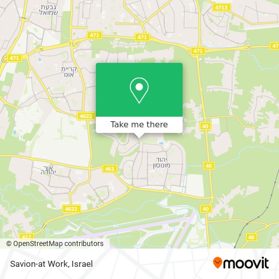 Savion-at Work map