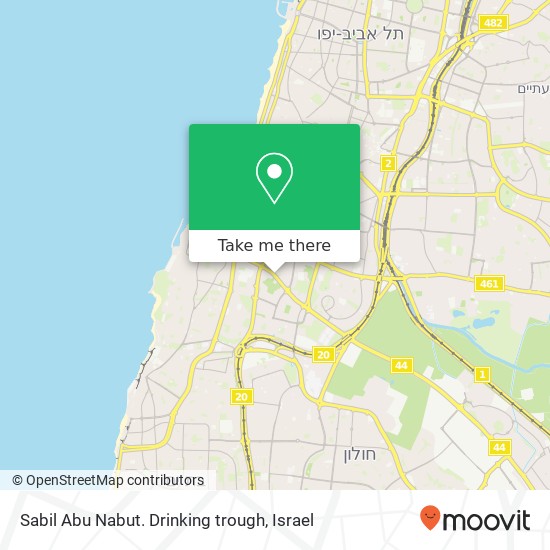 Sabil Abu Nabut. Drinking trough map