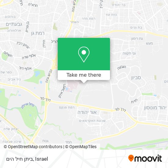 ביתן חיל הים map