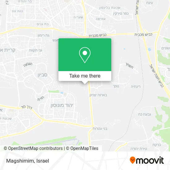 Карта Magshimim