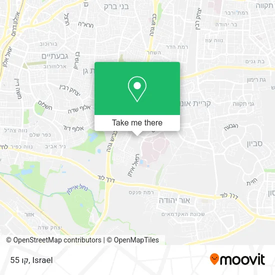 Карта קו 55